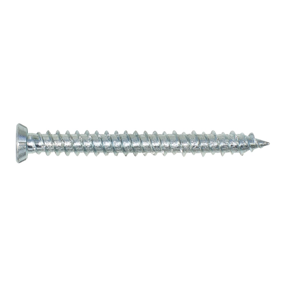HPZ [CP] Tornillo para fijación directa. Cabeza plana, TX. Zincado